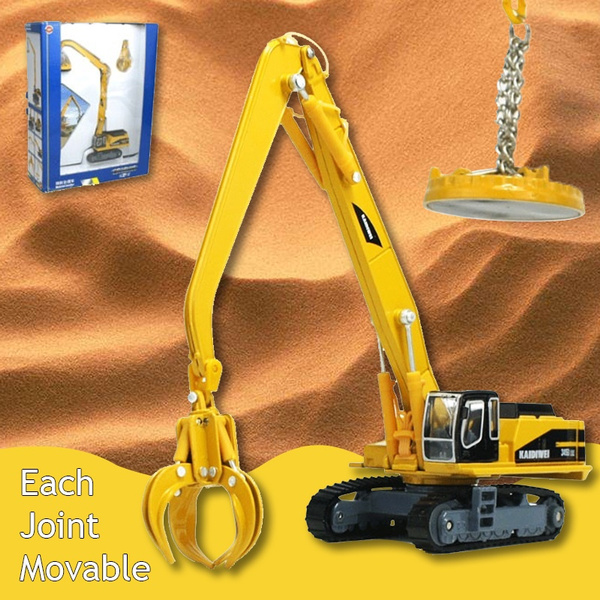 1/87 Scale Truck Model Alloy Diecast Engineer Vehicle Gift Toys for