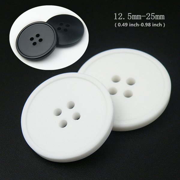 White on sale sewing buttons