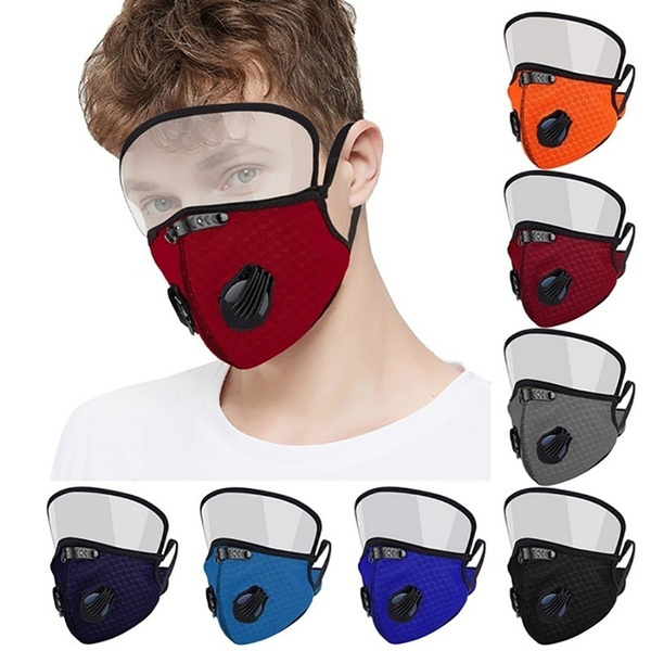 Riding Mouth Mask with Eyes Shield Windproof Outdoor Breathable Face