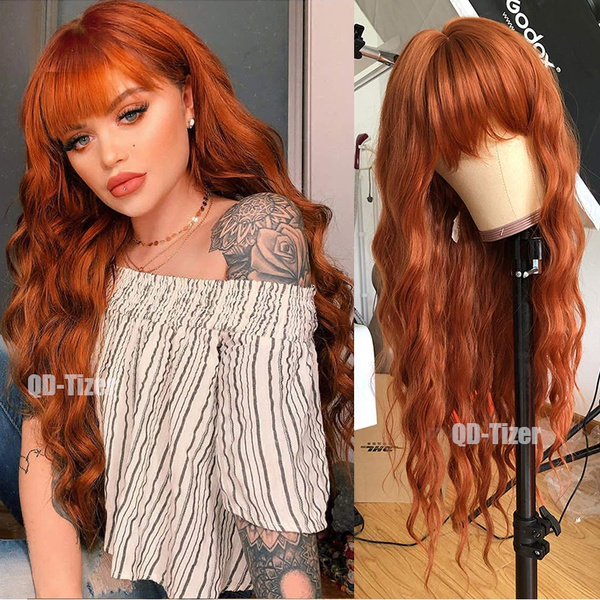 Ginger sale wig cosplay