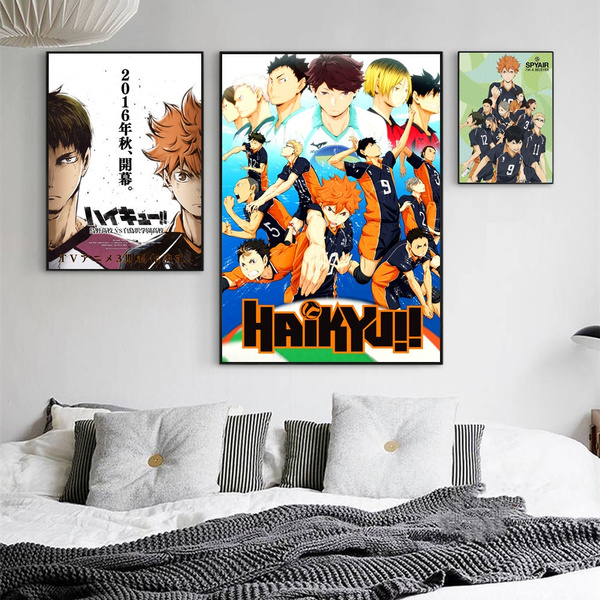  Haikyuu Anime Poster and Prints Unframed Wall Art Gifts Decor  12x18: Posters & Prints