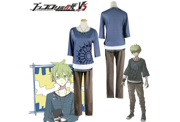 New Danganronpa V3 Rantaro Amami Cosplay Costume Uniform-Free shipping New Danganronpa V3 Rantaro Amami Cosplay Costume Uniform-Free shipping