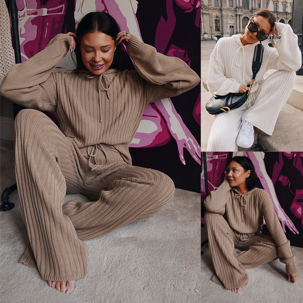 Knit store sweat suit