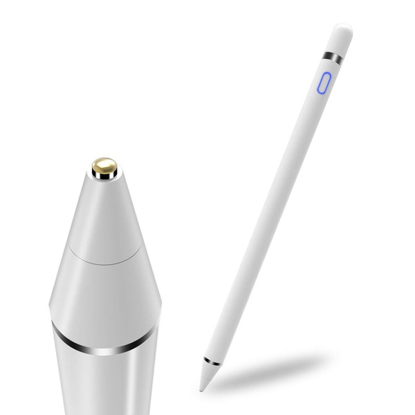 Stylus Pen for Apple iPad, Active Stylus Rechargeable Fine Tip Stylus Compatible with All Apple Stylus Pen for Apple iPad, Active Stylus Rechargeable Fine Tip Stylus Compatible with All Apple