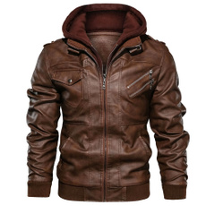 chouyatou, hooded, leather, Vintage