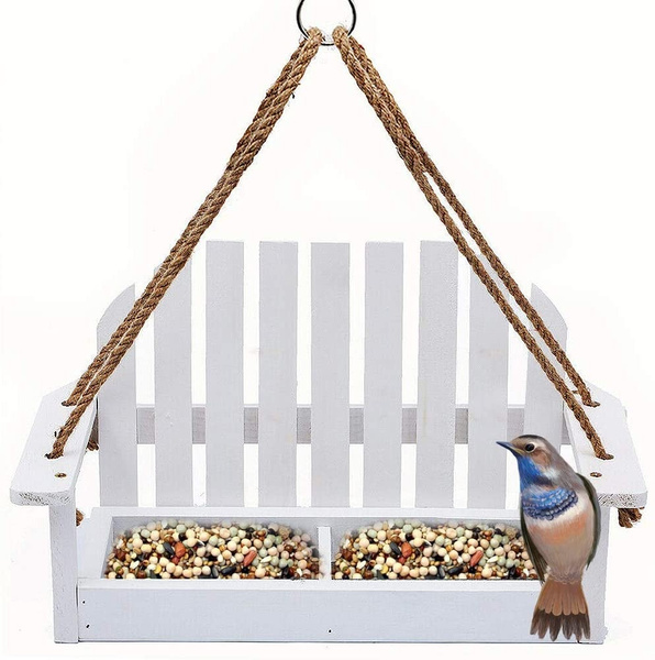 Solution4Patio Homes Garden Adirondak Chair Bird Feeder for Outside