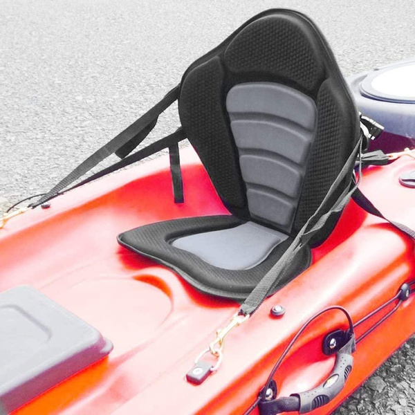 MSC Kayak Seat Boat Seat Fishing Seat (Light Gray/Black)