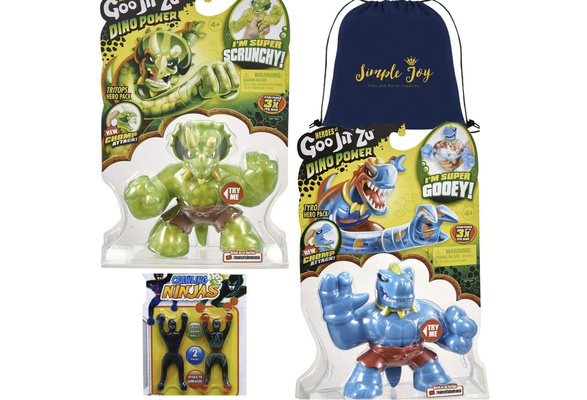 Heroes of Goo JIT Zu Dino Power Chomp Attack - Tyro and Tritops 2