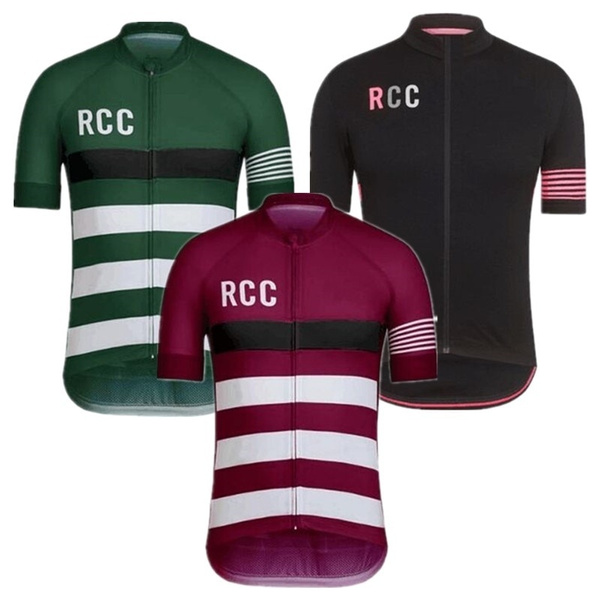 RCC cycling clothing Summer 100% Polyester short sleeve Jersey for men Road  or Mountain riding racing cycling Jersey