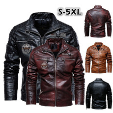 motorcyclecoat, men coat, Fashion, Winter