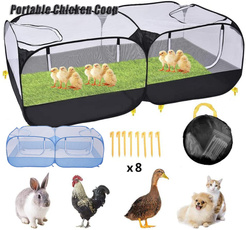 portablechickencoop, portablechickenfence, Pets, foldableanimalfence