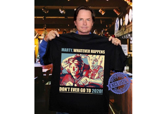 marty 2020 back to the future shirt