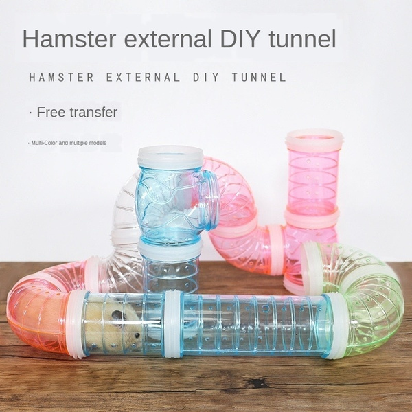 Diy Hamster Cage External Pipeline Tunnel Playing Toys Accessories Supplies Wish - Diy Hamster Cage Supplies