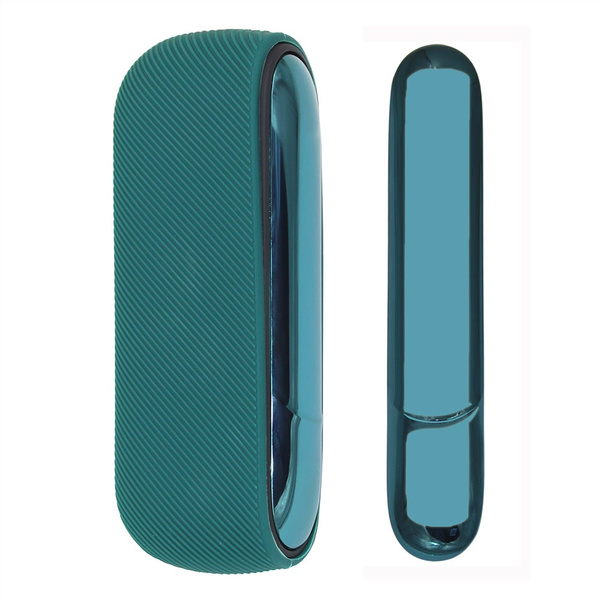 15 Colors Silicone Case with Side Cover for IQOS 3.0 Duo Outer Case for IQOS  3.0 Accessories Full Protective Case Pouch