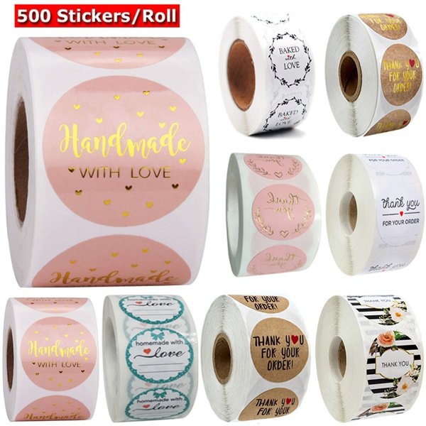Homemade Stickers (Round)