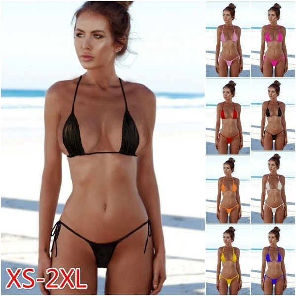  FASGION Women Beach Wear Set Micro Mini Bikini