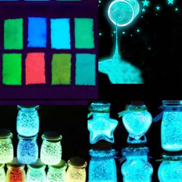 Large Particle Glow in The Dark Pigment - Glow in the Dark Pigment Powder