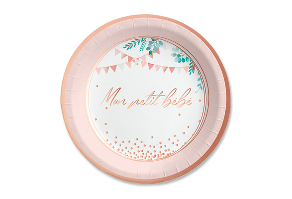 Les Tresors De Lily A0746 Pack De 6 Assiettes Baby Shower Rose 23 Cm Mon Petit Bebe Pack Of 6 Plates Baby Shower Pink 23 Cm My Little Les Tresors De Lily A0746 Pack De 6 Assiettes Baby Shower Rose 23 Cm Mon Petit Bebe Pack Of 6 Plates Baby Shower Pink 23 Cm My Little