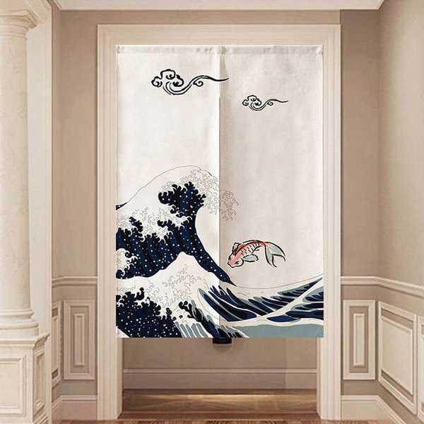 Decorative Curtain, Door Half Curtains, Japanese Curtain, Restaurants ...