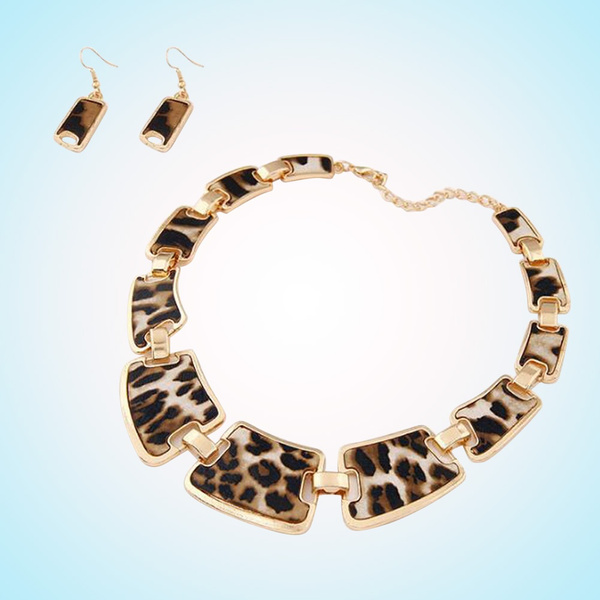 Animal print jewelry sets Clearance