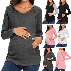 Fashion, withpocket, maternitysweater, maternity hoodies