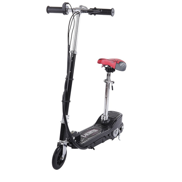 Folding Rechargeable Seated Electric Scooter Motorized Ride On Outdoor For Teens 