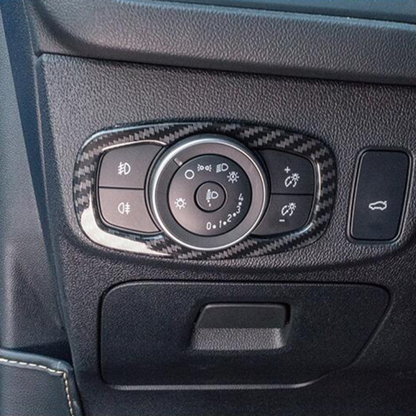 Forståelse Skuldre på skuldrene Mange For Ford Fiesta Focus MK8 2017 2018 2019 2020 ABS Matte ABS Carbon fibre  Car Headlamps Adjustment Switch Cover Trim Car Styling accessories Styling  | Wish