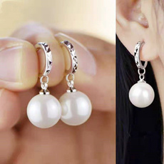 earrings jewelry, Hoop Earring, Jewelry, Pearl Earrings