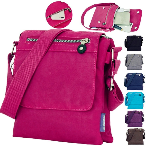 Women Messenger Bags Nylon Waterproof Crossbody Shoulder Bag Casual Travel