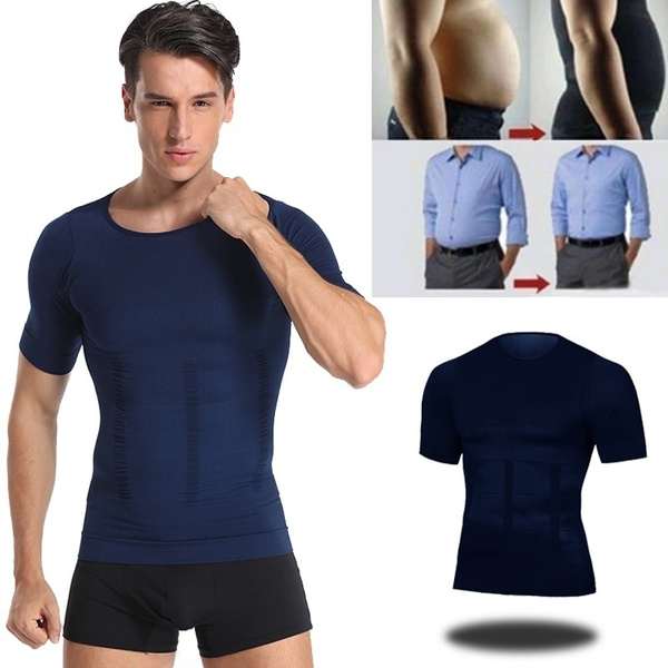 New Men Gynecomastia Compression Shirt Waist Trainer Slimming