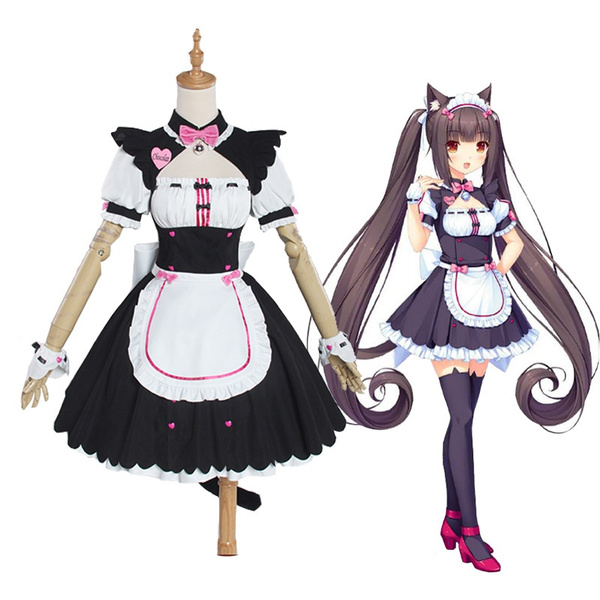neko maid cosplay costume