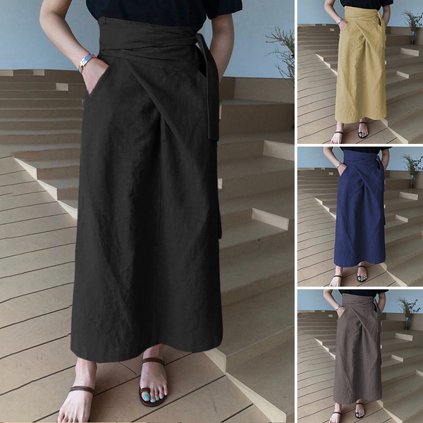 high waisted maxi skirt 5xl