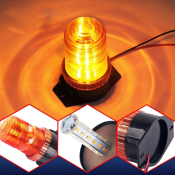 Led Amber Warning Light Bars BUYERS PRODUCTS 11 In. Rectangular - Foto 2