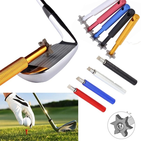 Golf Groove Tool Golf Iron Wedge Club Groove Sharpener Cleaner Golf