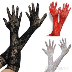 longglove, Lace, Gloves, Women's Fashion