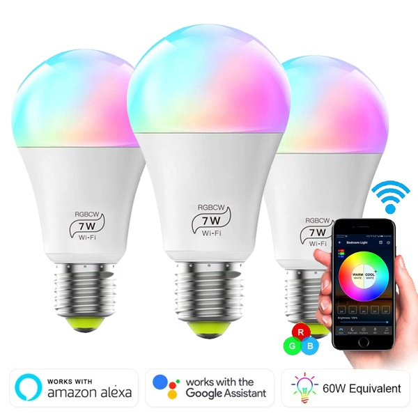 e27 smart bulb google home