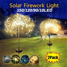 solarpoweredgardenlight, Lighting, Outdoor, fireworklight
