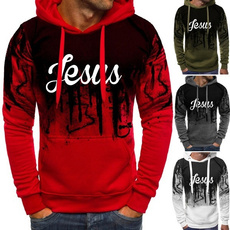 hoodiesformen, pullovermen, Plus Size, jesusshirt
