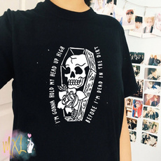 Shorts, Cotton Shirt, Skeleton, skull