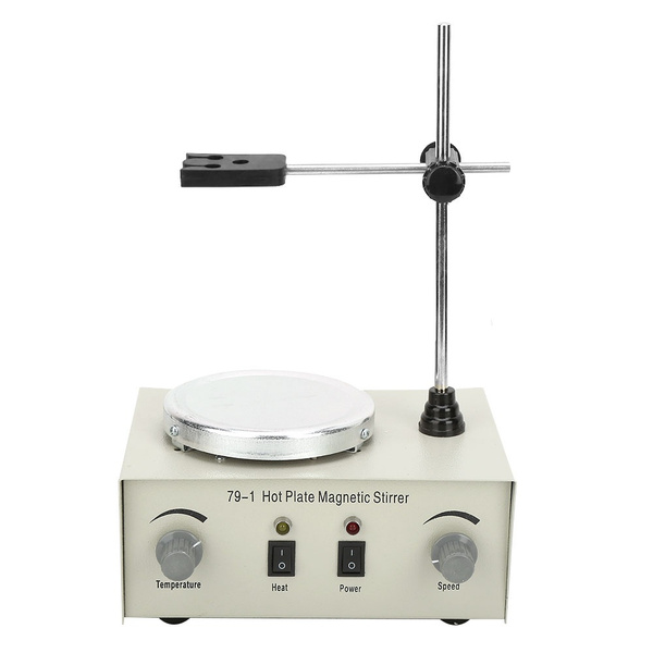 Stirrer Hot Plate Temperature Control Mixer Stirring Laboratory US Plug 110V ORA Wish