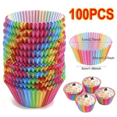rainbowpaper, case, Cup, muffincup