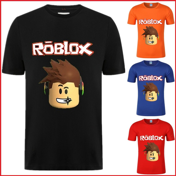 Roblox T Shirts Roblox Character Print Unisex T Shirt Tops Tee XS-XXXL ...