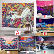 trippytapestry, tapestrywall, art, Home & Living