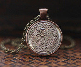 viking, Celtic, Jewelry, artnecklace