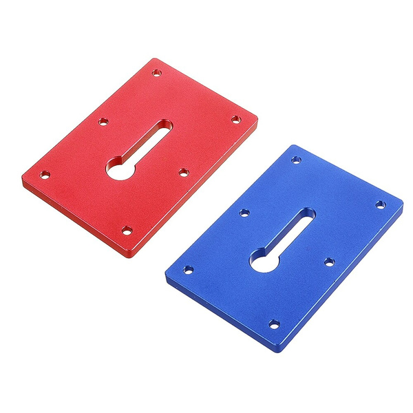 Aluminum Alloy Bench Clamp Plate Clamping Accessories Insert Plate for