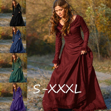 Women, GOTHIC DRESS, Cosplay, Medieval