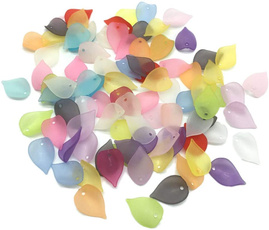 Plastic, frostedpetal, leaf, fashiondiyaccessorie