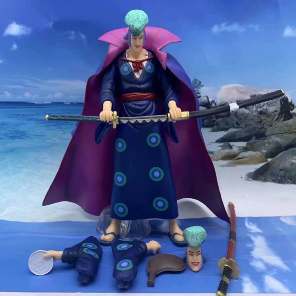 One Piece Wano Country Samurai Nine Red Scabbards Dozing Denjiro Kyoshiro Ushimitsu Kozo Collection Figure Model Wish