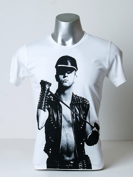 Judas Priest T-Shirt Rob Halford British Steel Heavy Metal Tees Rock Band  Music T-Shirts