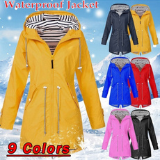womenwindbreaker, Casual Jackets, waterproofcoat, Outdoor
